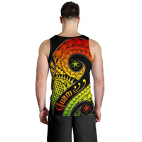 Guam Personalised Men's Tank Top - Guam Polynesian Decorative Patterns - Polynesian Pride