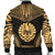 Tahiti Polynesian Chief Men's Bomber Jacket - Gold Version - Polynesian Pride