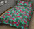 Hawaii Quilt Bed Set Tropical Strelitzia Blue AH - Polynesian Pride