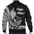 Guam Men's Bomber Jacket - Hafa Adai Polynesian Patterns - Polynesian Pride