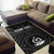 Vanuatu Personalised Area Rug - Vanuatu Seal With Polynesian Tattoo Style - Polynesian Pride