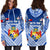 Mate Ma'a Tonga Rugby Women's Hoodie Dress Polynesian Creative Style - Blue - Polynesian Pride