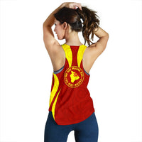 Mauna Kea Women's Racerback Tank 05 - Polynesian Pride