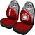 Samoa Car Seat Covers - Samoa Coat Of Arms Polynesian Red Curve - Polynesian Pride