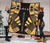 Society Islands Premium Quilt - Society Islands Flag Polynesian Gold Tattoo - Polynesian Pride