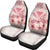 Hawaii Turtle Kanaka Plumeria Polynesian Pink Car Set Covers Universal Fit Pink - Polynesian Pride