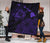 Hawaii Sea Turtle Is Swimming Toward Premium Quilt Purple - Polynesian Pride
