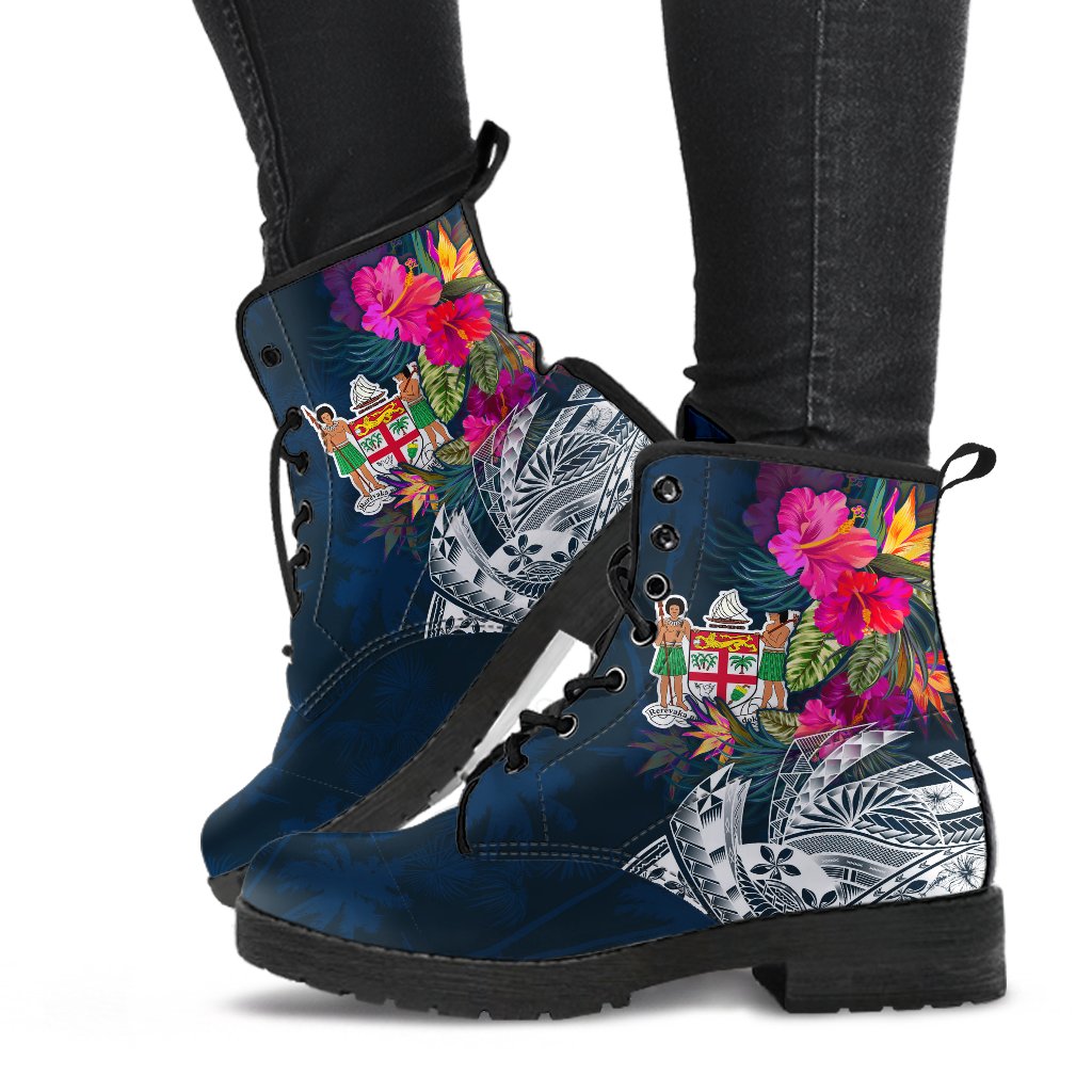 Fiji Leather Boots - Fiji Summer Vibes - Polynesian Pride