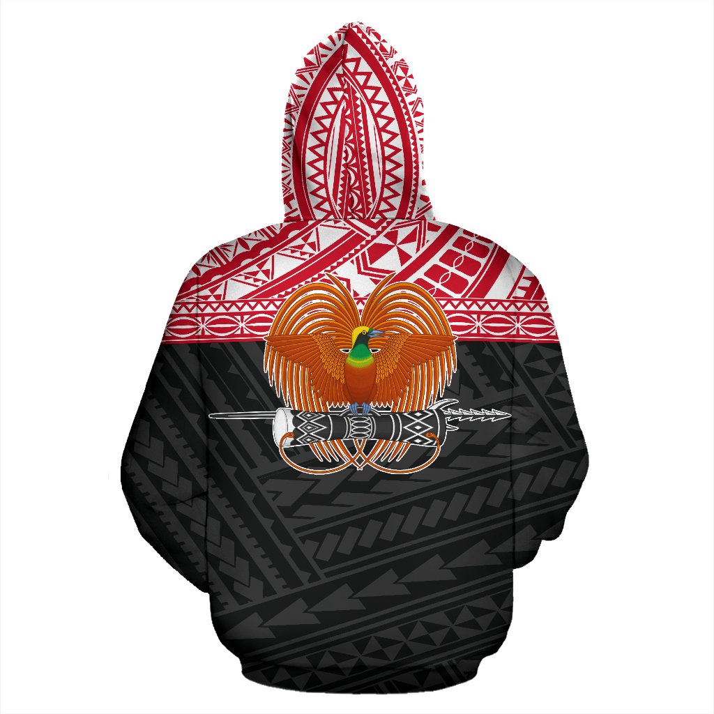 Papua New Guinea All Over Hoodie Polynesian Hoodie Style - Polynesian Pride