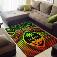 Polynesian Guam Area Rug - Reggae Vintage Polynesian Patterns - Polynesian Pride