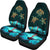 Hawaii Map Turtle Hibiscus Polynesian Luxury Car Seat Covers - Honu Ohana Universal Fit Art - Polynesian Pride