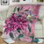 Hawaii Clematis Humming Bird Premium Blanket - Polynesian Pride