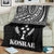 Kosrae Premium Blanket - Micronesian Black White Version - Polynesian Pride