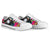 Marshall Islands Low Top Shoe - Hibiscus Polynesian Pattern - Polynesian Pride