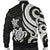 Marshall Islands Men's Bomber Jacket - Tentacle Turtle White - Polynesian Pride