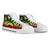 Vanuatu High Top Canvas Shoes - Reggae Tentacle Turtle - Polynesian Pride