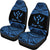 Kosrae Polynesian Custom Personalised Car Seat Covers - Pride Blue Version - Polynesian Pride