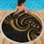 New Zealand Maori Mangopare Beach Blanket Polynesian - Gold - Polynesian Pride