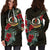 Vanuatu Hoodie Dress - Vanuatu Coat of Arms Hibiscus - Polynesian Pride