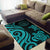 Palau Area Rug - Turquoise Tentacle Turtle - Polynesian Pride