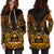 Guam Polynesian Hoodie Dress - Gold Turtle Homeland - Polynesian Pride