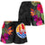 Tahiti All Over Print Women's Shorts - Polynesian Hibiscus Pattern - Polynesian Pride