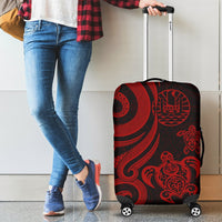 Tahiti Polynesian Luggage Covers - Red Tentacle Turtle - Polynesian Pride