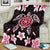 Hawaiian Pinky Turtle Plumeria Blanket - Polynesian Pride