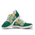 Hawaii Polynesian Hibiscus Sneakers - JVT Style - Green - Polynesian Pride