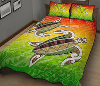 Hawaii Turtle Kanaka Maoli Quilt Bed Set - Polynesian Pride