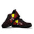 Palau Polynesian Sneakers - Coat Of Arm With Hibiscus - Polynesian Pride