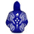 Kosrae Polynesian ll Over Hoodie Map Blue - Polynesian Pride