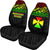 Wallis And Futuna Car Seat Covers - Wallis And Futuna Reggae Coat Of Arms Polynesian Tattoo - Polynesian Pride