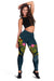 American Samoa Polynesian Leggings - Legend of American Samoa (Blue) - Polynesian Pride