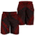 Tokelau Men's Shorts - Polynesian Chief Red Version - Polynesian Pride