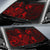 Tonga Auto Sun Shades Turtle Hibiscus Red - Polynesian Pride