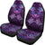 Hawaii Turtle Kanaka Maoli Car Seat Cover - Tea Style - AH Universal Fit Purple - Polynesian Pride