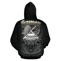 American Samoa Polynesian Eagle All Over Hoodie - Polynesian Pride