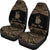 New Caledonia Polynesian Custom Personalised Peisonalised Car Seat Covers - Pride Gold Version - Polynesian Pride