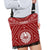 Tahiti Crossbody Boho Handbag - Tahiti Seal In Polynesian Tattoo Style (Red) - Polynesian Pride