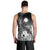 Marshall Islands Men's Tank Top - Humpback Whale with Tropical Flowers (White) - Polynesian Pride