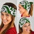 New Zealand Maori Tribal Ornament Bandana - Green - Polynesian Pride