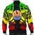 Tahiti Men Bomber Jackets - Polynesian Tattoo Reggae - Polynesian Pride