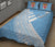 Fiji Tapa Rugby Quilt Bed Set Version Style You Win - Blue - Polynesian Pride