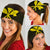 Hawaii Kakau Polynesian Kanaka Map Bandana 3 - Pack - Yellow - Polynesian Pride