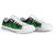 Vanuatu Low Top Canvas Shoes - Green Tentacle Turtle - Polynesian Pride