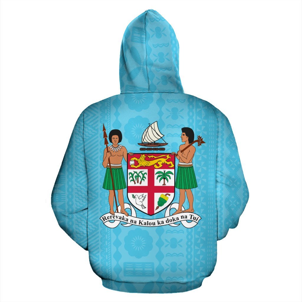 Fiji Is In My Dna Zip up Hoodie - Polynesian Pride