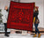Hawaii Polyensian Turtle Premium Quilt Red - Polynesian Pride