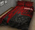 Kosrae Quilt Bed Set - Kosrae Seal In Heartbeat Patterns Style (Red) - Polynesian Pride