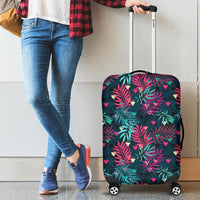 Tropical Pattern Luggage Cover - Polynesian Pride
